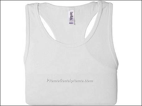 Bella T-sh Sheer rib Tank, White