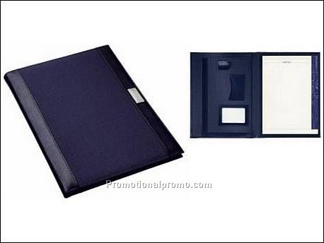 Blue tone A4 portfolio. Portfolio met...