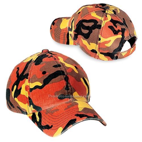 Cap - Port Authority Camouflage Cap, Cotton