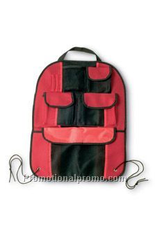 Car seat pouch with 5 pockets