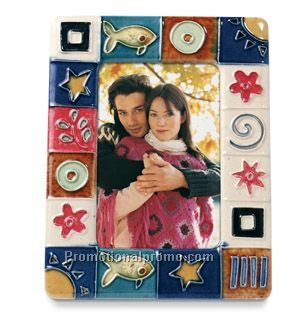 Ceramic photo frame