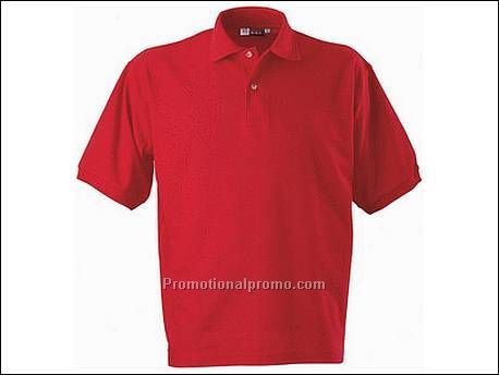 Chelsea polo. 1x1 gebreide kraag. Kno...