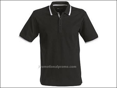 City polo. 2 kleuren tipping op de kr...