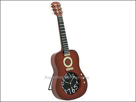 Clock Acoustic Guitar plastic