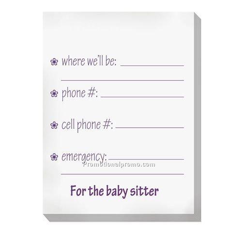 Custom Printed Cards - 3M Post-tire; Portrait, 3