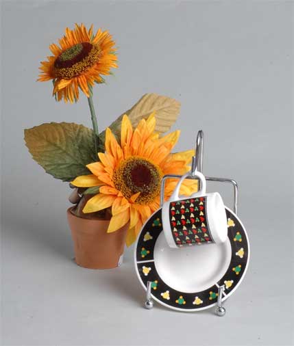 coffee set with metal stand
  
   
     
    