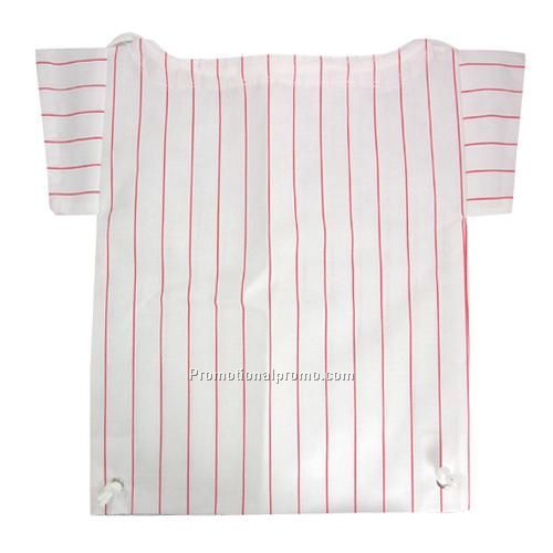 Drawstring Backpack - Striped Jersey