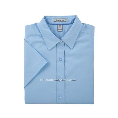 Dress Shirt - Coal Harbour Ladies' Short Sleeve Easy Care Shirt.