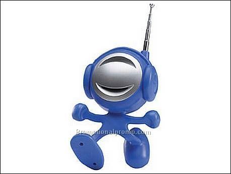 FM-Scanradio in mannetjesvorm met...