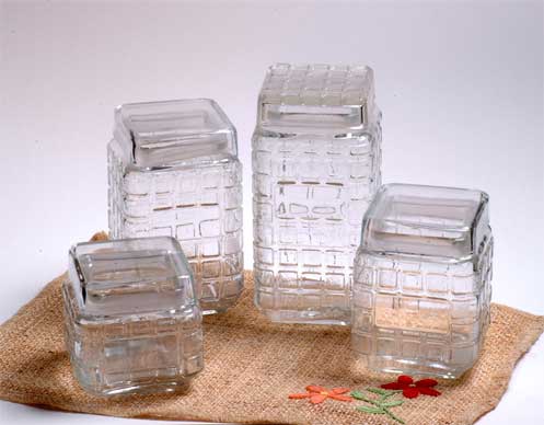 storage jar set with glass lids
  
   
     
    