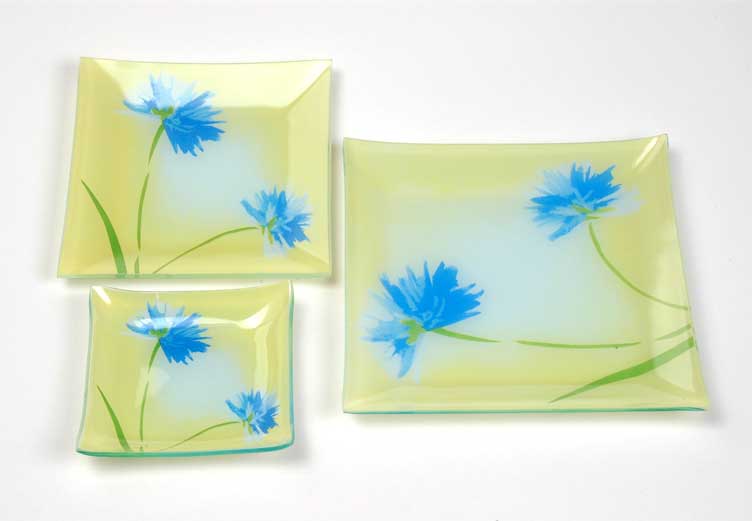 glass plate with decal
  
   
     
    