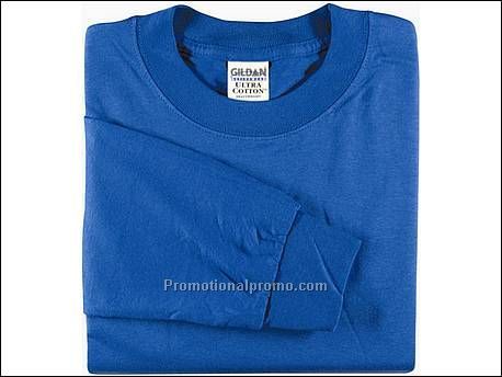 Gildan T-shirt Cotton L/S, 51 Royal Blue