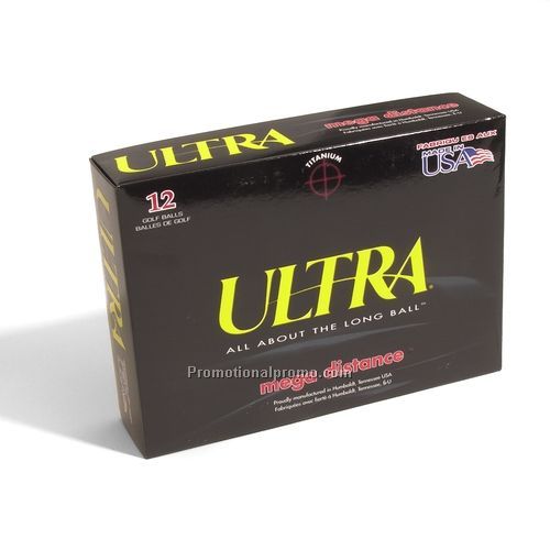 Golf Balls - Ultra Mega Distance, 12 Pack