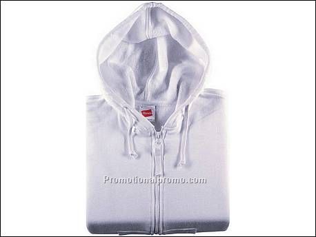 Hanes Sweat Hooded Spicy, White