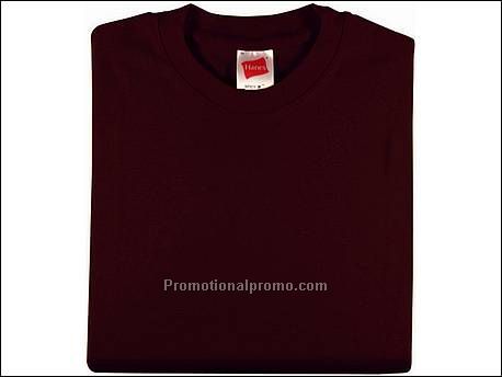 Hanes T-shirt Crew Neck Spicy, Brown