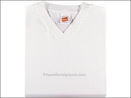 Hanes T-shirt Vee-T S/S, White
