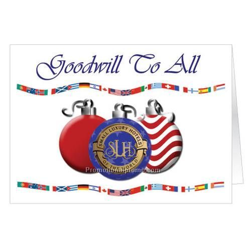 Holiday Card - Goodwill to All