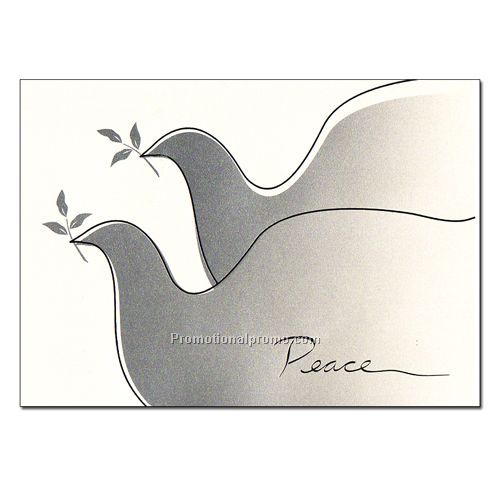Holiday Card - Peace Doves