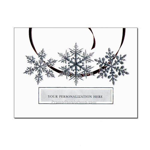 Holiday Card - Snowflakes