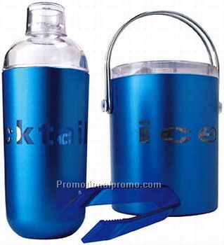 ICE BUCKET WITH COCKTAIL SHAKER