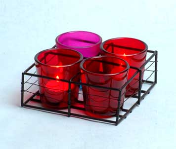 candle holders with metal stand
  
   
     
    