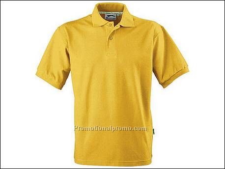 Kids' polo. 1x1 rib gebreide kraag en...