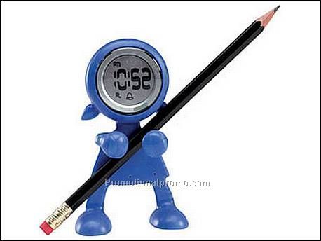 Klok in de vorm van een vrouwtje...