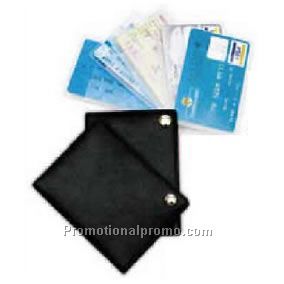 Leather credit card holder