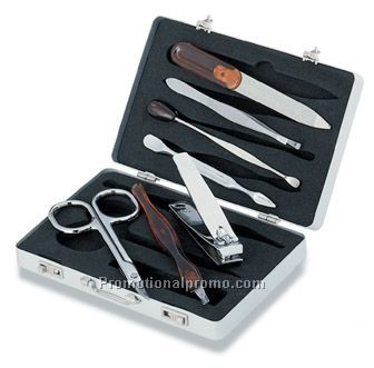 Manicure set in case