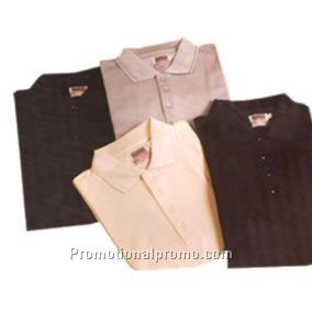 Mercerised golf shirts