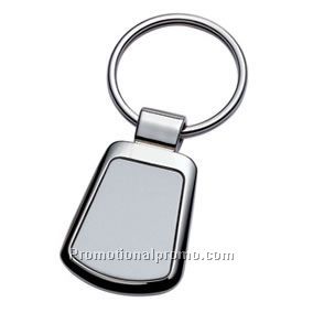 Metal Key ring with aluminium plate