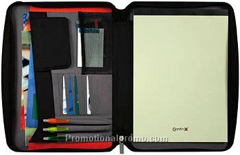 NEOTEC DE-LUXE PAD FOLIO - Portfolio with 3 main compartments, name card holders and pen loops. 840D