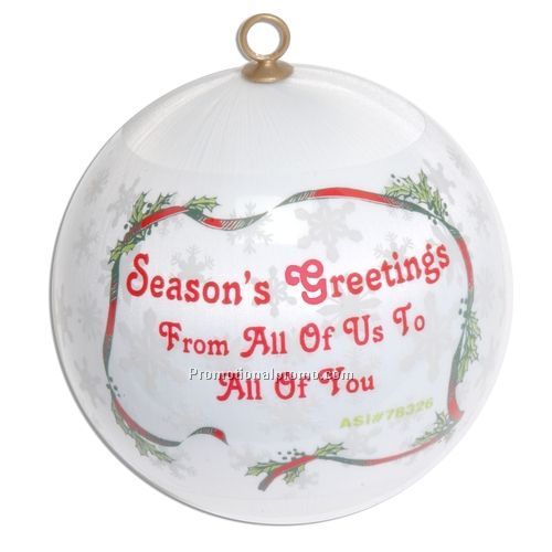 Ornament - Satin Christmas Ornament, 2