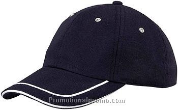 SLAZENGER 6 PANEL WASHED EDGE CAP