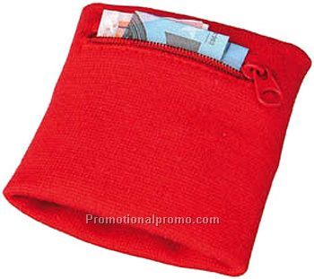 SWEATBAND WITH ZIPPER