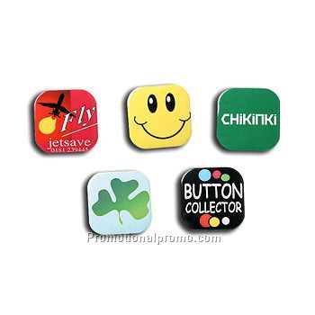 Square Button Badge