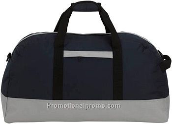 TRAVEL BAG - Travel bag with front zip pocket, zip pocket inside, 4 plastic on the bottom and bottom