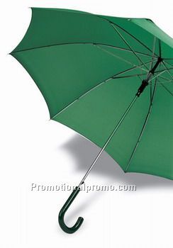 Umbrella with plastic grip