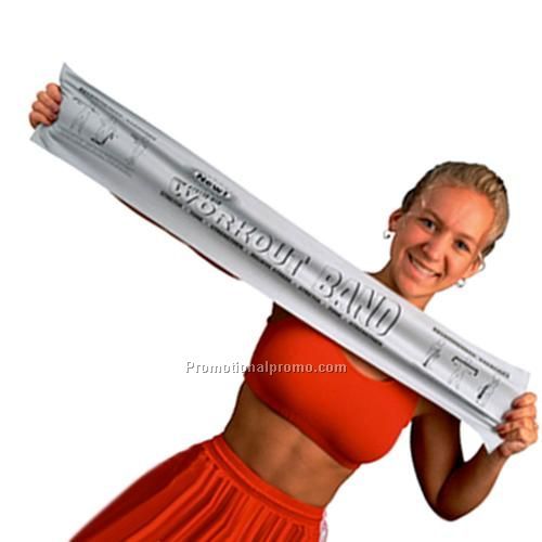 Workout Band - Silver Latex