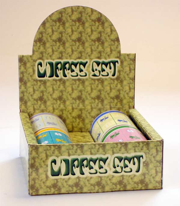 coffee set with decal
  
   
     
    