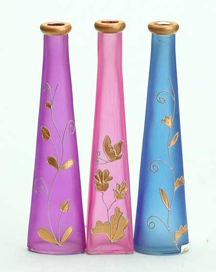 color sprayed vase set with color box
  
   
     
    