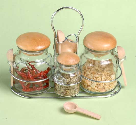 cruet set with metal stand
  
   
     
    