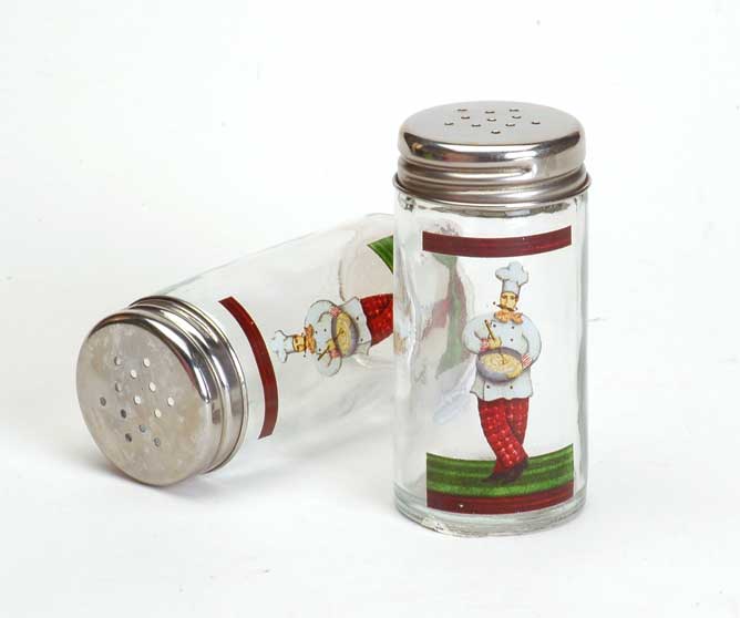 glass spice jars with decal
  
   
     
    
