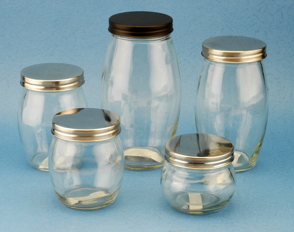 storage jar set with metal lid 
  
   
     
    