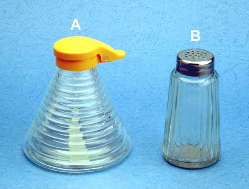 Cruet set with metal lid
  
   
     
    