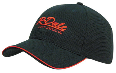 Double Pique Mesh Cap