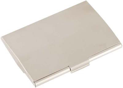 Lined Business Card Holder