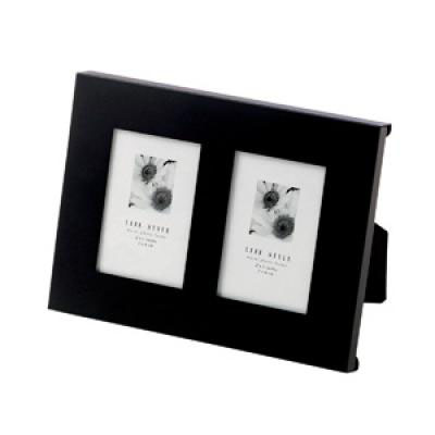 Double Black Photo Frame