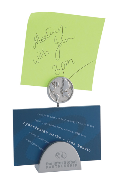 Metal Message and Card Holder