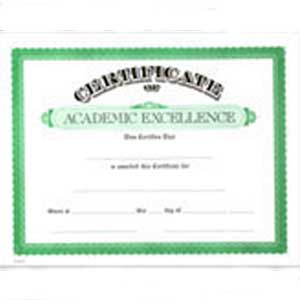 Standard Certificates